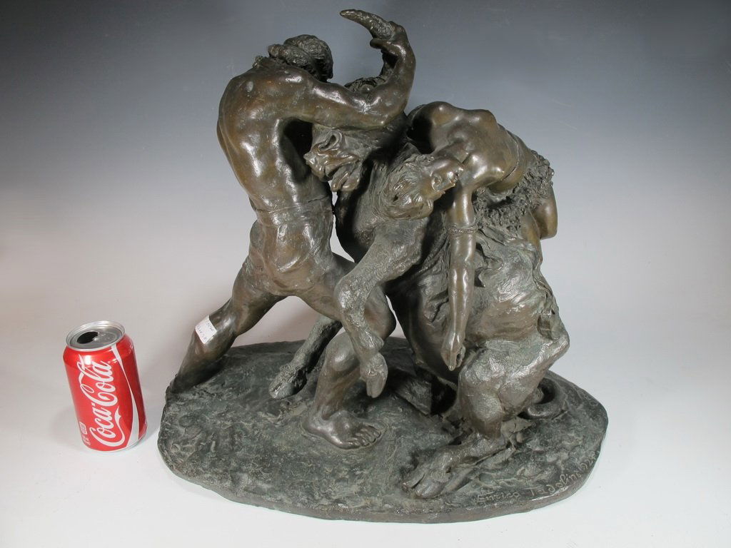 Enrico TADOLINI (1884-1967) Italian bronze statue (1 of 9)