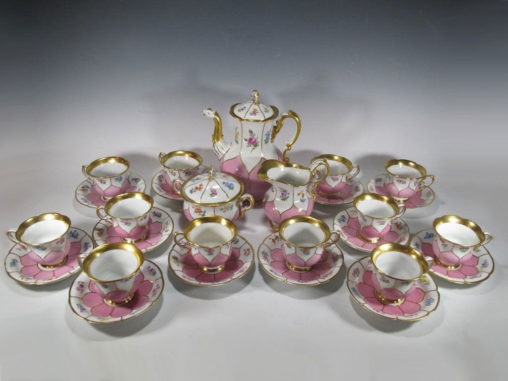 German Meissen set of 27 porcelain pieces (1 of 8)