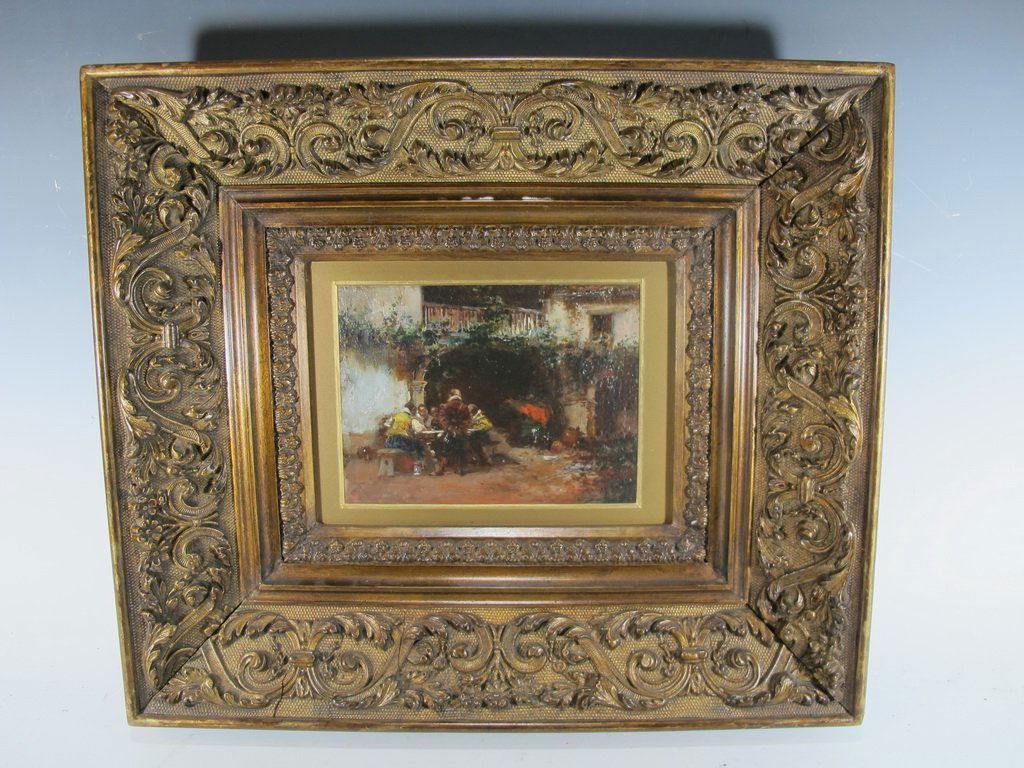 Joachim MIRO (1875-1941) Spanish artist painting (1 of 8)