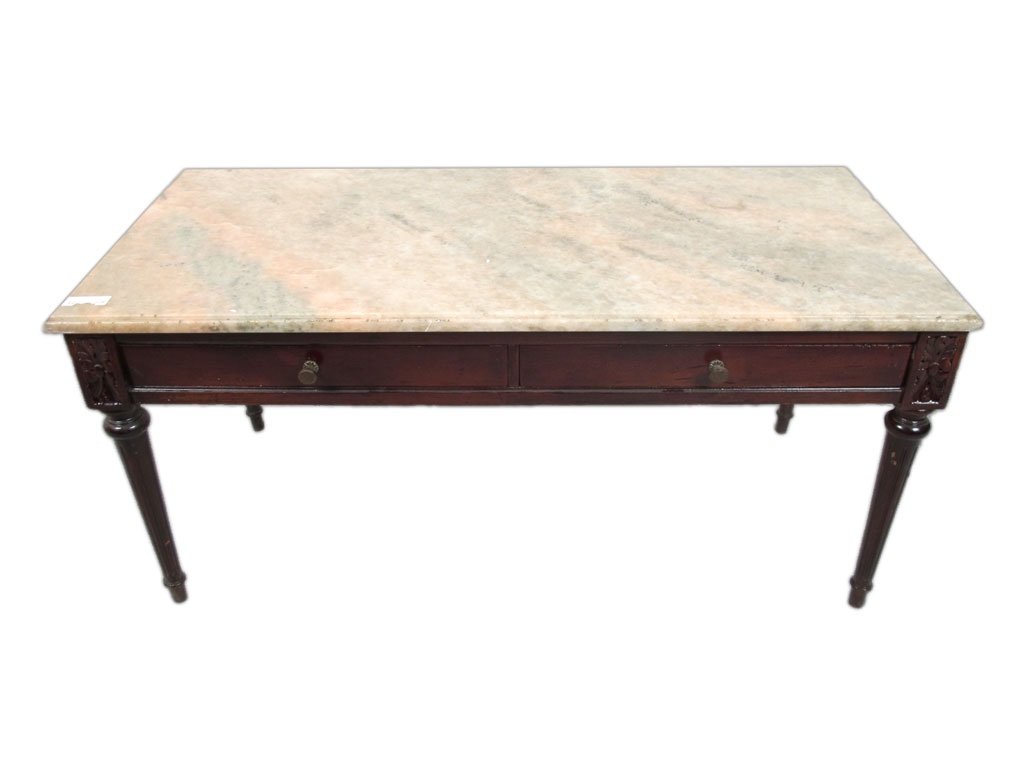 Antique French Louis XVI Style Coffee Table (1 of 7)