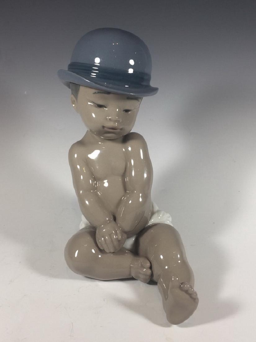 Lladro Boy With Bowler Hat (1 of 6)