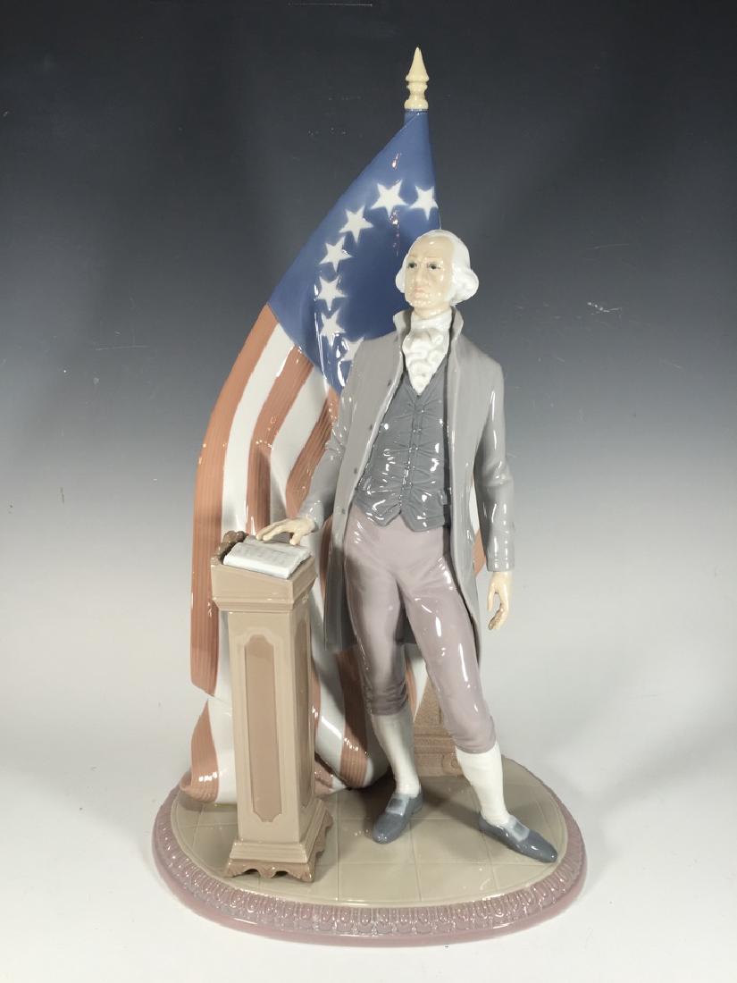 LLADRO Porcelain George Washington Figure (1 of 8)