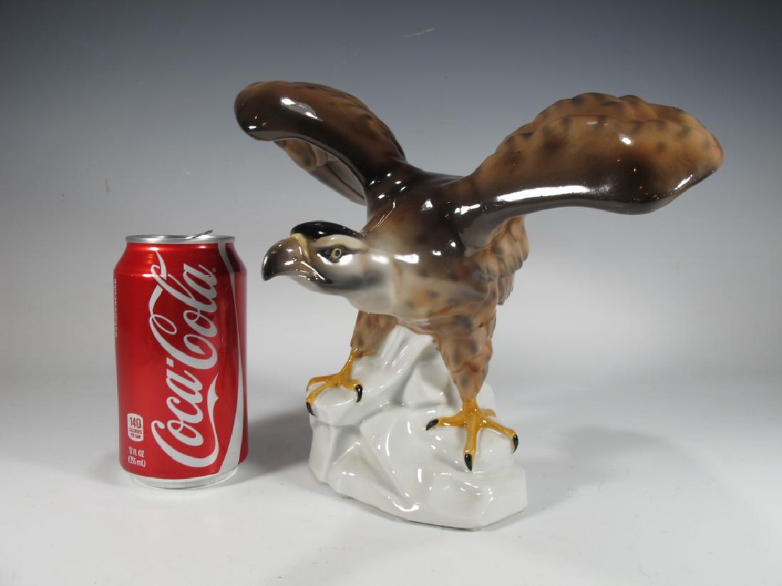 German eagle porcelain statue (1 of 8)