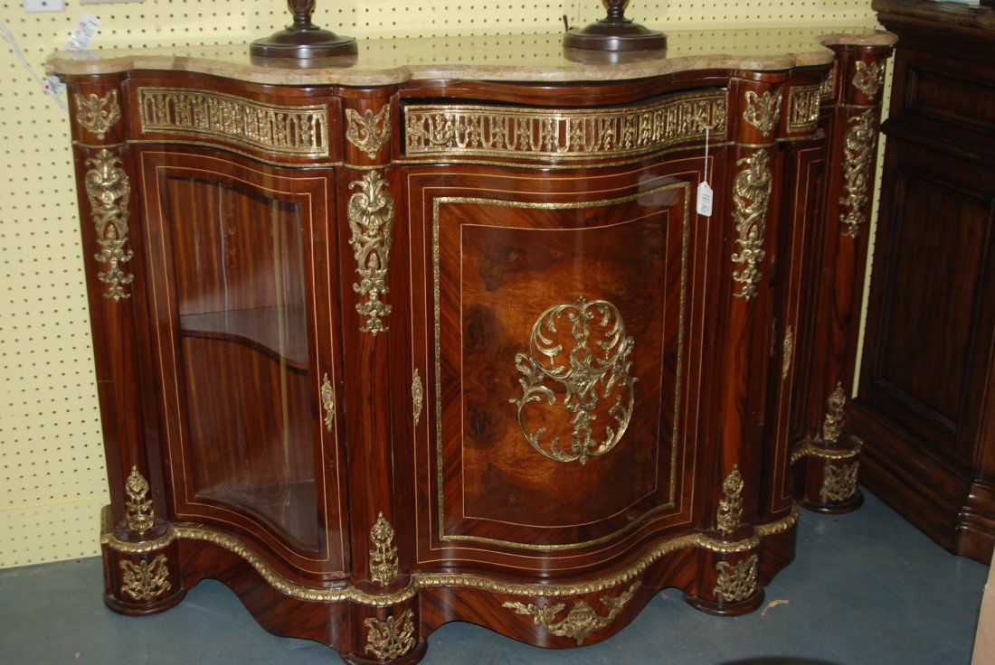 Stone Top Credenza/Sideboard: Shipping is not available on this item.