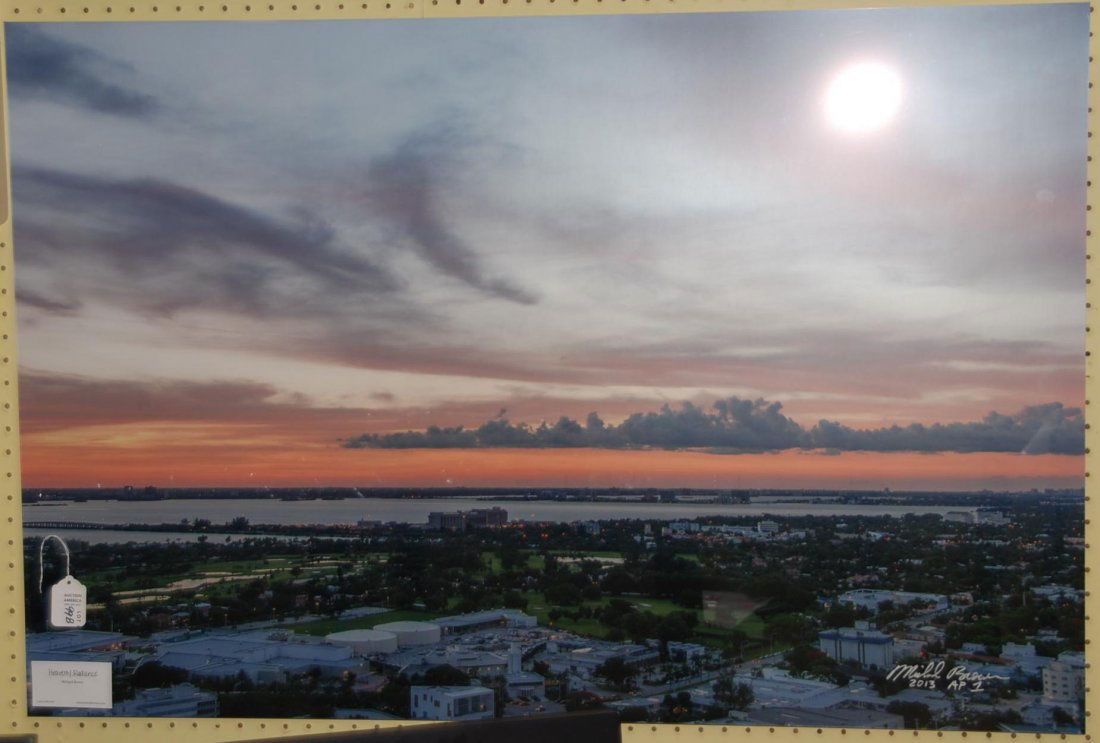 Mounted Photo "Heavenly Radiance" SLR Michael Brown: 30" x 45"