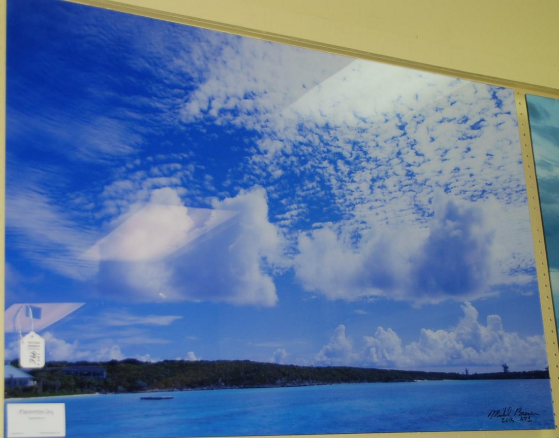 Mounted Photo " Marshmellow Sky" SLR Michael Brown 2013: 30" x 45"