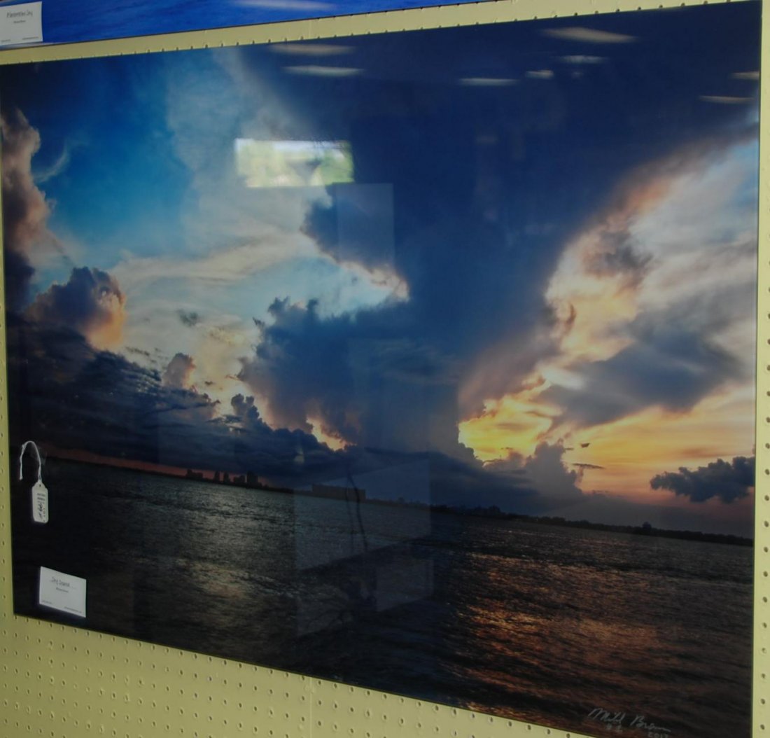 Mounted Photo "Sky Drama" SLR Michael Brown 2013 #1: 30" x 45"