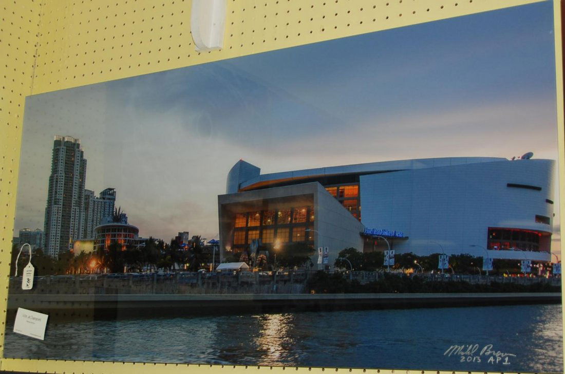 Mounted Photo "Villa de Champions" Michael Brown 2013: 22" X 45"