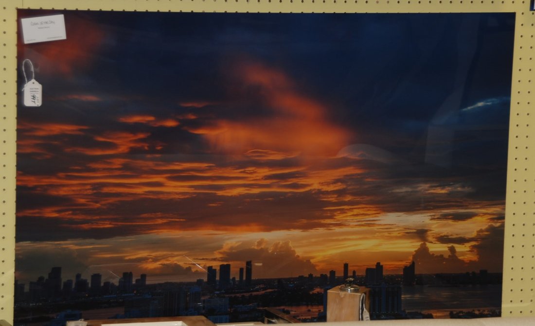 Mounted Photo "Colors of the Sky" SLR Michael Brown: 30" x 45"