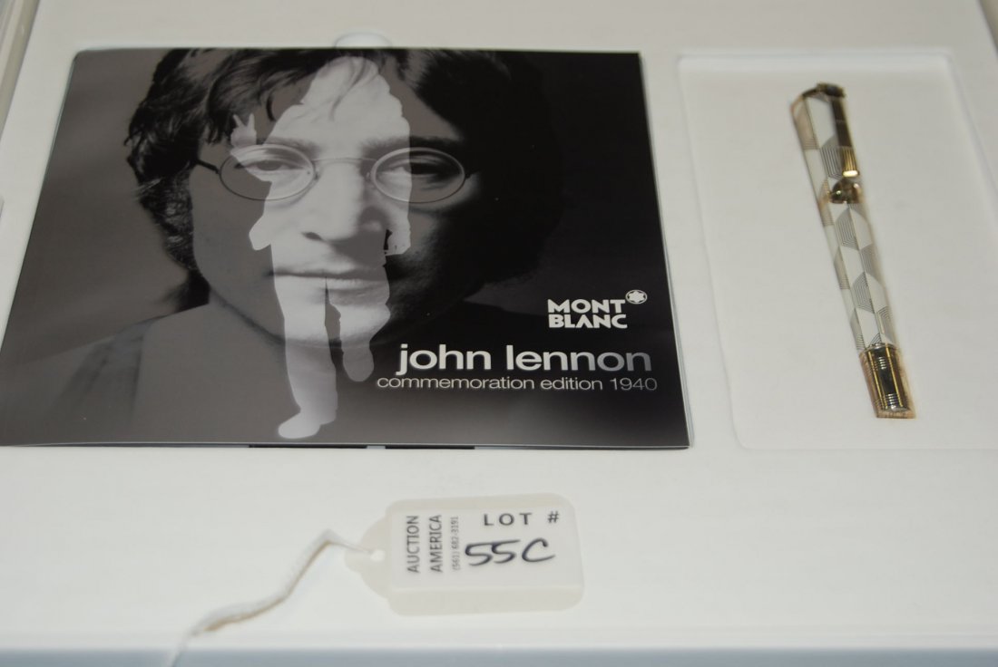 Mont Blanc John Lennon Ink Pen Imagine w/ Record $750: John Lennon Ink Pen & Record