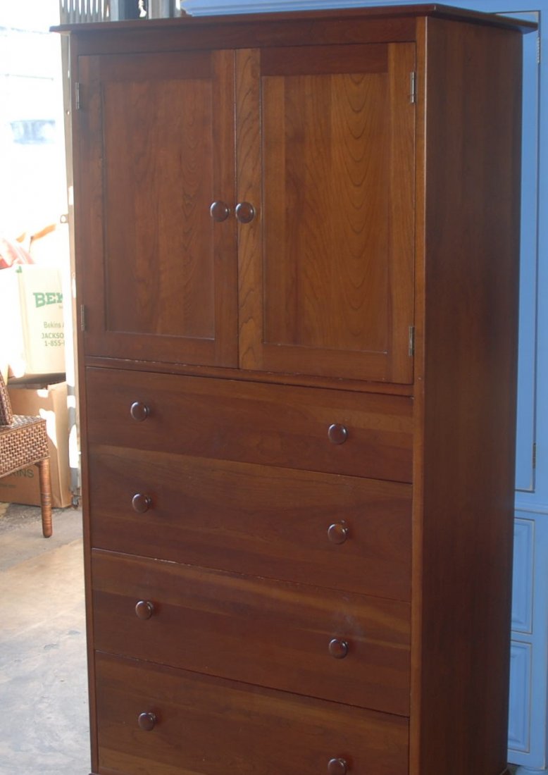 Ethan Allen Door Chest: Shipping is not available on this item.