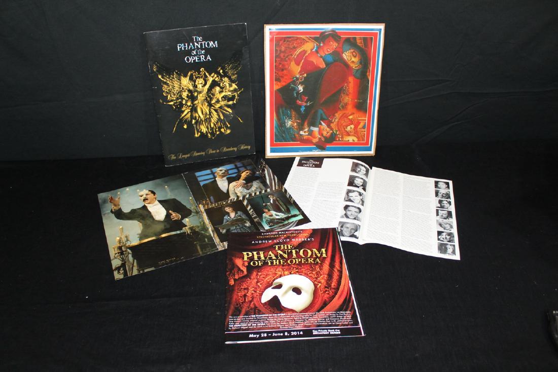 BROADWAY PHANTOM OF THE OPERA LOT INCLUDES SIGNED (1 of 7)