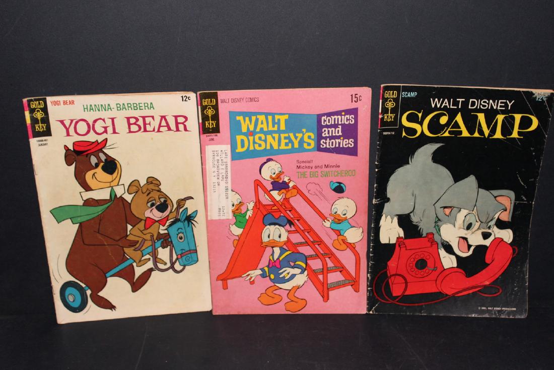 3 ISSUE LOT - 2 ARE WALT DISNEY - SCAMP #1 FAIR - 1971 (1 of 2)
