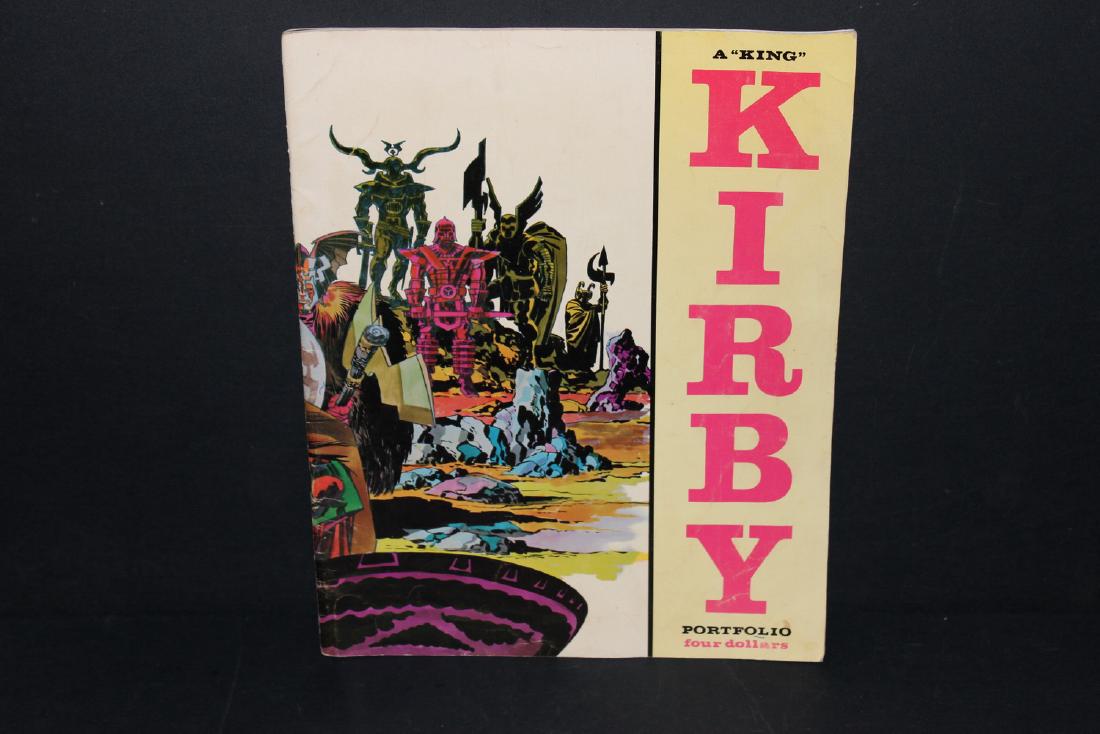 KING KIRBY PORTFOLIO 1971 WHITE PAGES - KIRBY UNLEASHED (1 of 6)