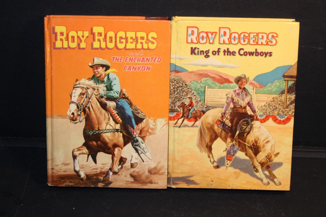 2 ROY ROGERS BOOKS 1954 - 1956 GOOD CONDITION: 2 ROY ROGERS BOOKS 1954 - 1956 GOOD CONDITION