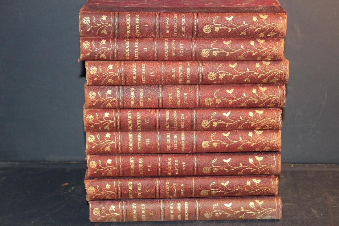 9 VOLUMES OF STODDARD'S LECTURES MISSING #3 - VERY GOOD (1 of 7)