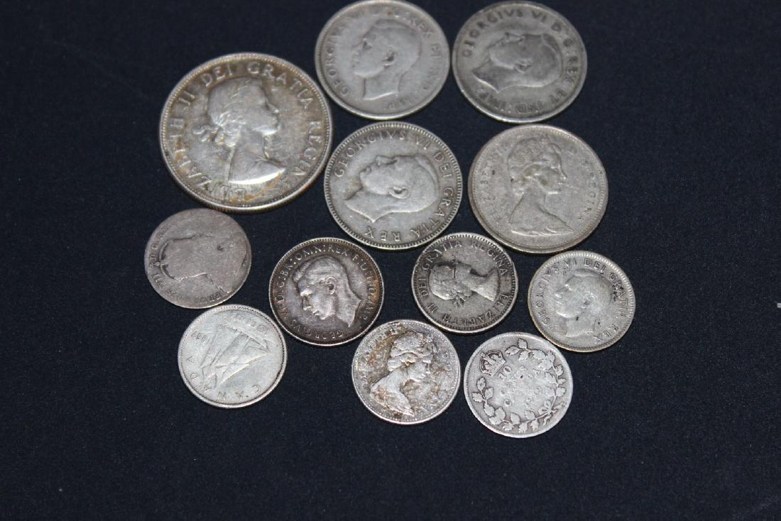 1959 CANADA SILVER HALF-DOLLAR - 1937, 1944, 1949, 1968 (1 of 1)