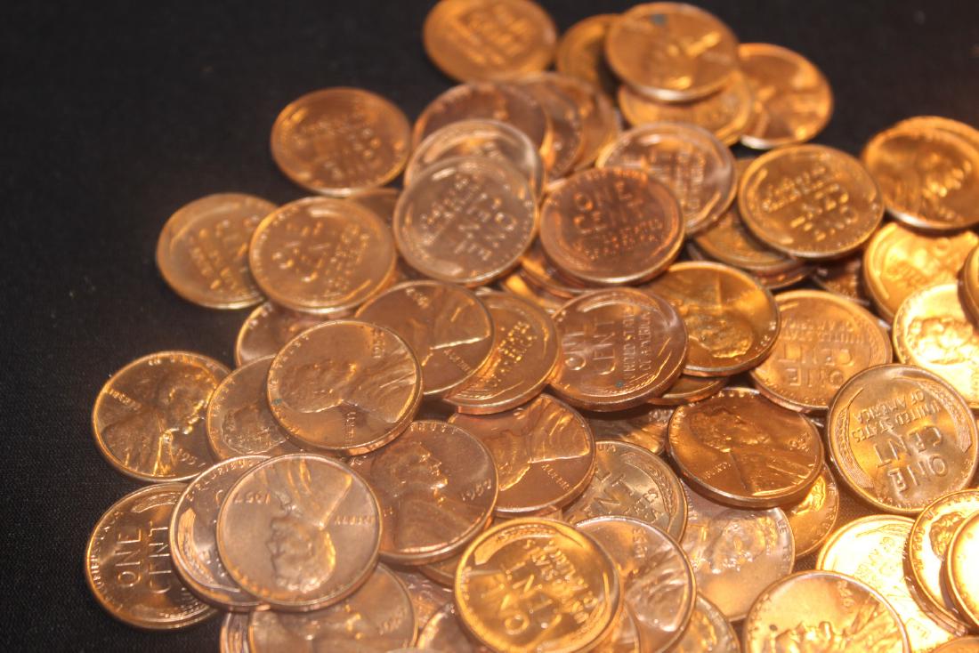 85 B.U. MIXED DATE WHEAT PENNIES (1 of 4)