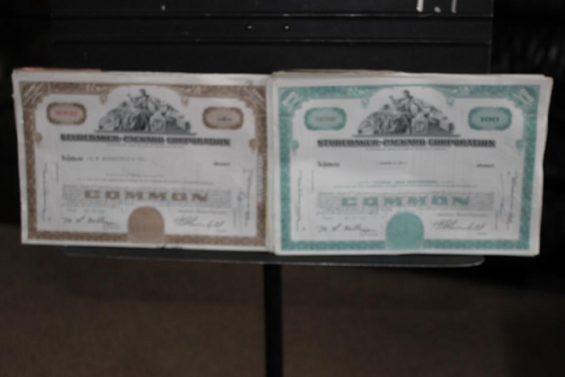 68 STUDEBAKER PACKARD STOCK CERTIFICATES 1958-59 GOOD (1 of 5)