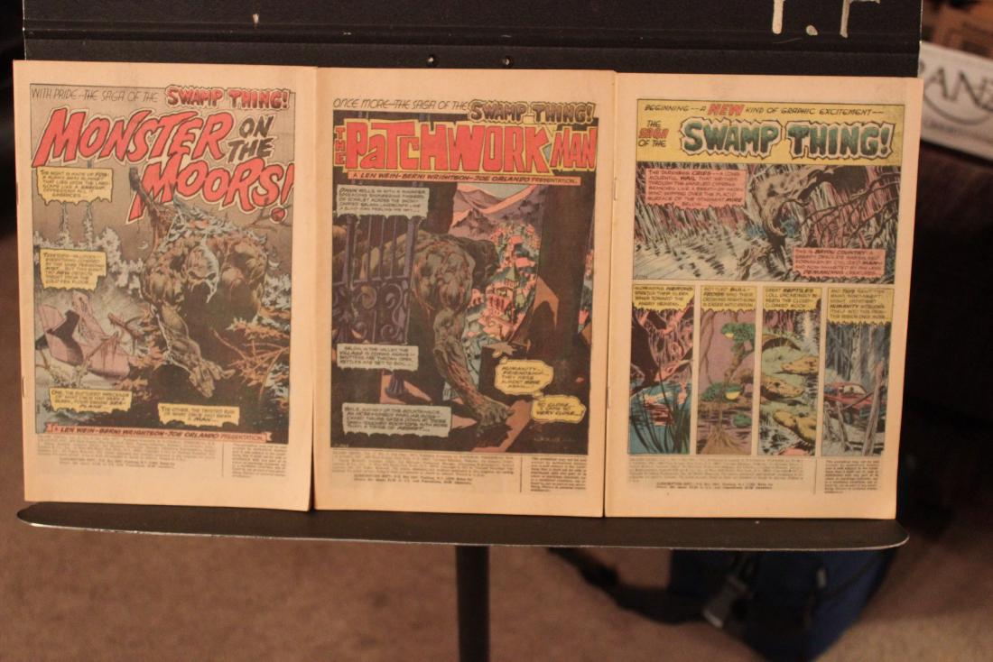 1972 SWAMP THING VOLUME 1#1 - 1973 VOLUME 2 #3,4 - (1 of 2)