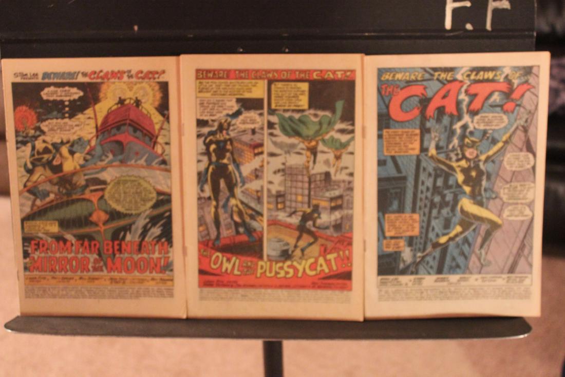 1973 CAT - STAN LEE - COMICS ARE IN EXCELLENT CONDITION (1 of 2)