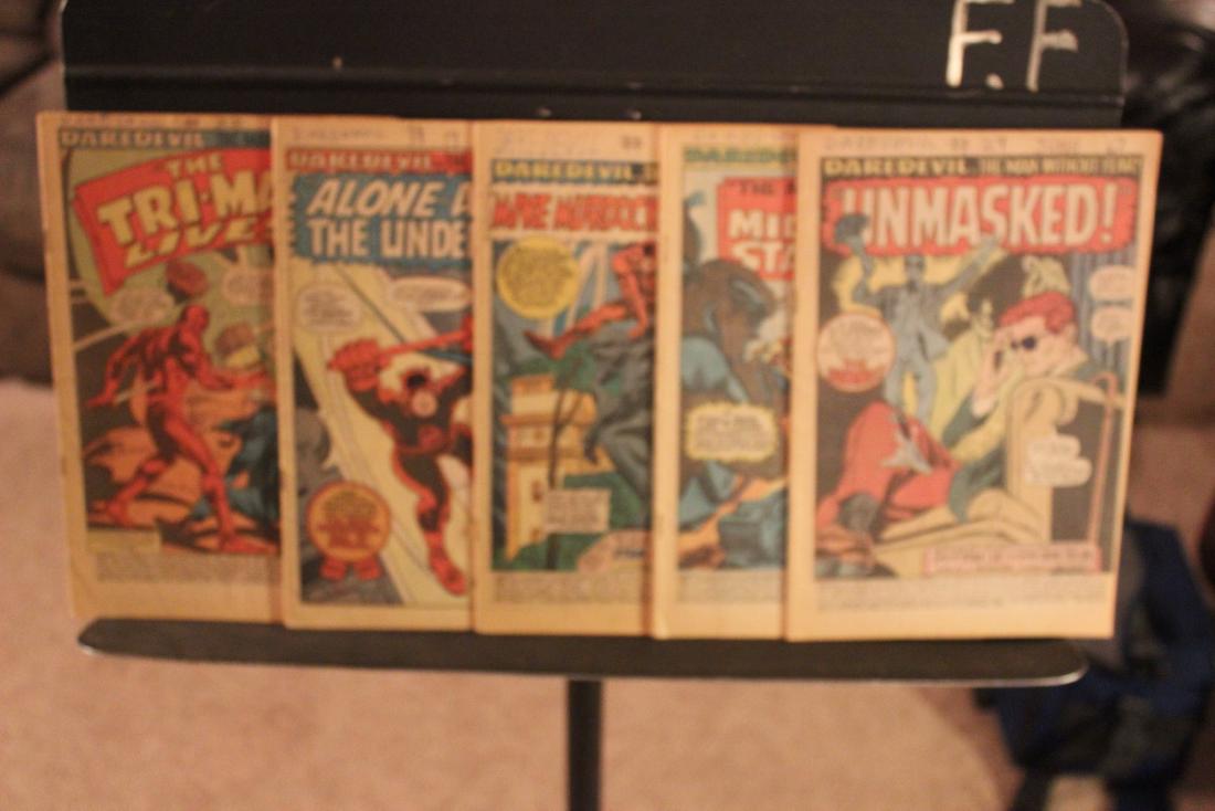 DAREDEVIL 1966 #13, 19, 22 - 1967 #24, 27, 28 NO COVERS (1 of 2)