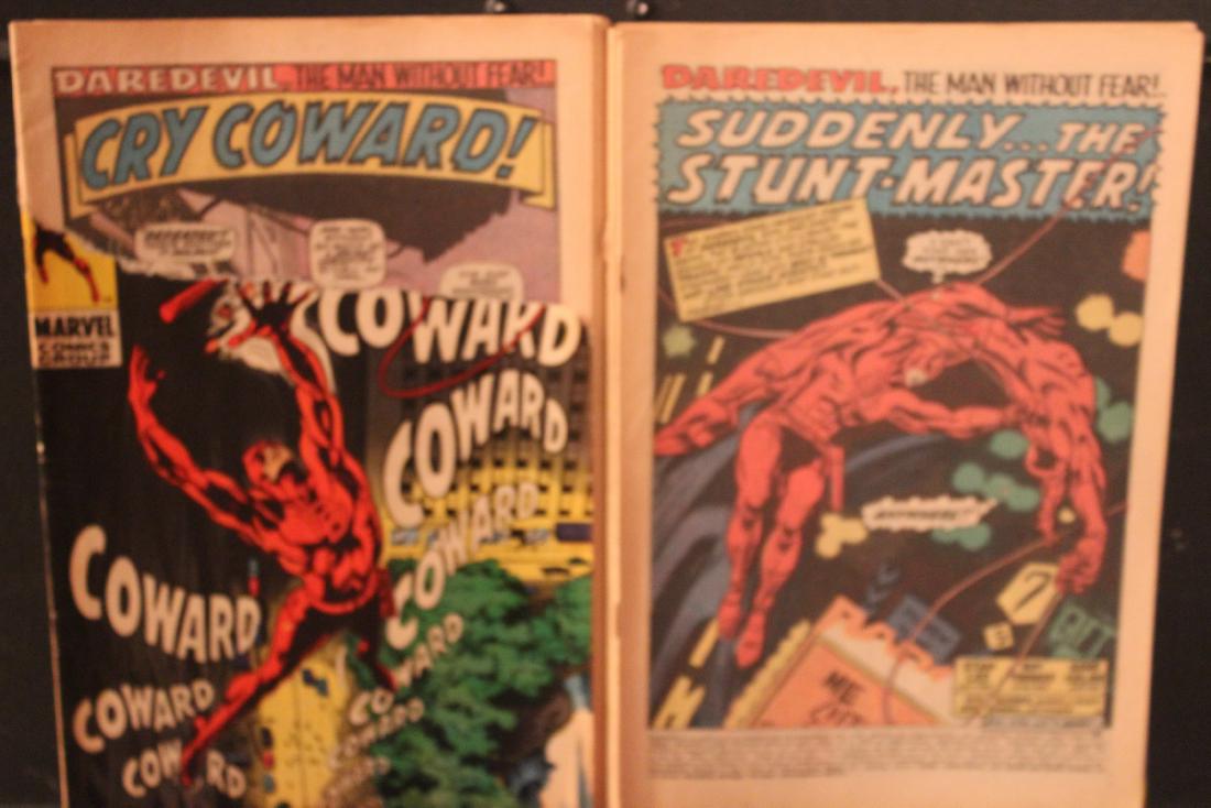 DAREDEVIL 8 ISSUES - 1968 #37, 44 - 1969 #55 - 1970 (1 of 3)