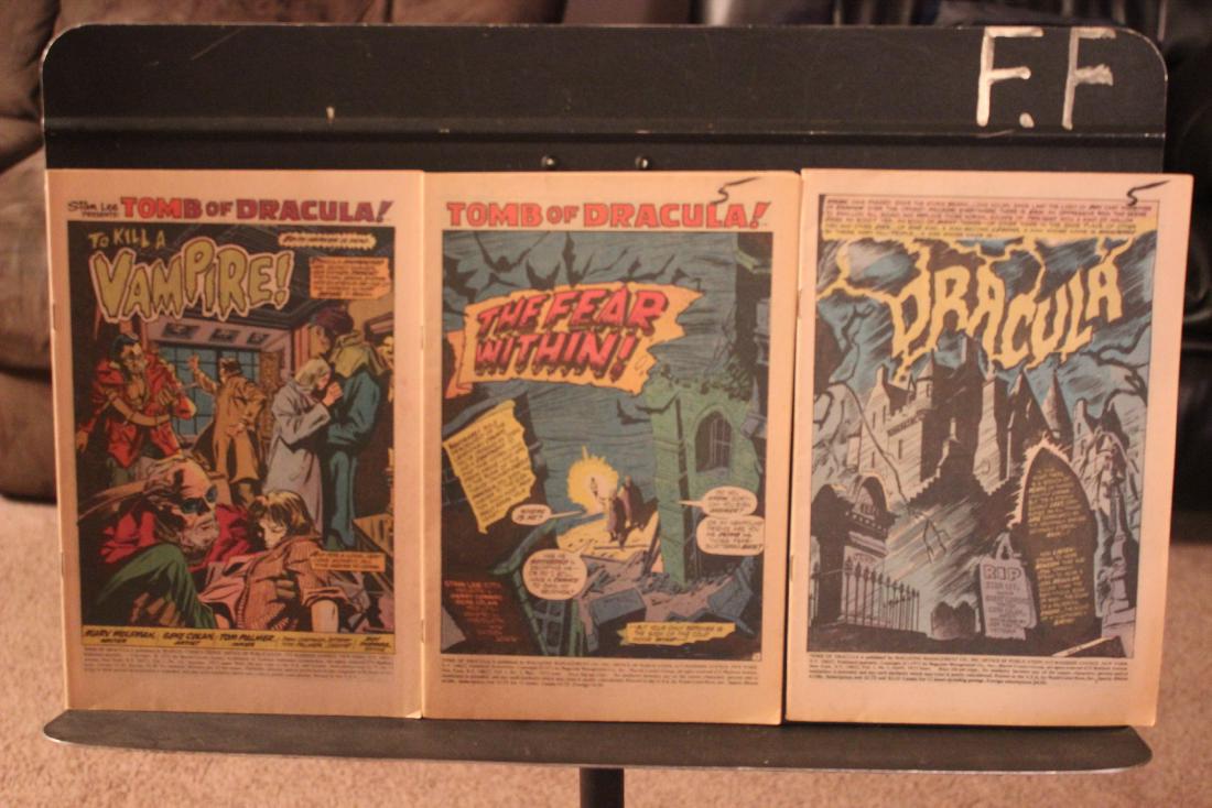 TOMB OF DRACULA 1972 #1,2 - 1973 #13 NO COVERS - (1 of 2)