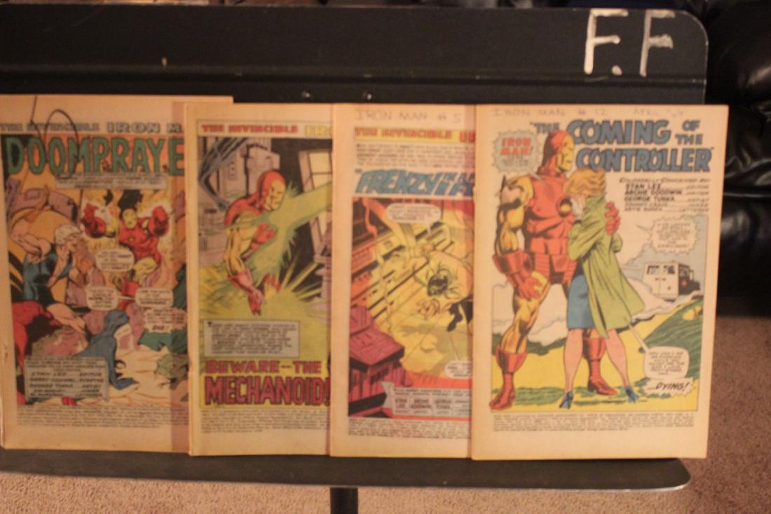 4 ISSUES IRON MAN 1968 #5 - 1969 #12 - 1970 #32 - 1971 (1 of 1)