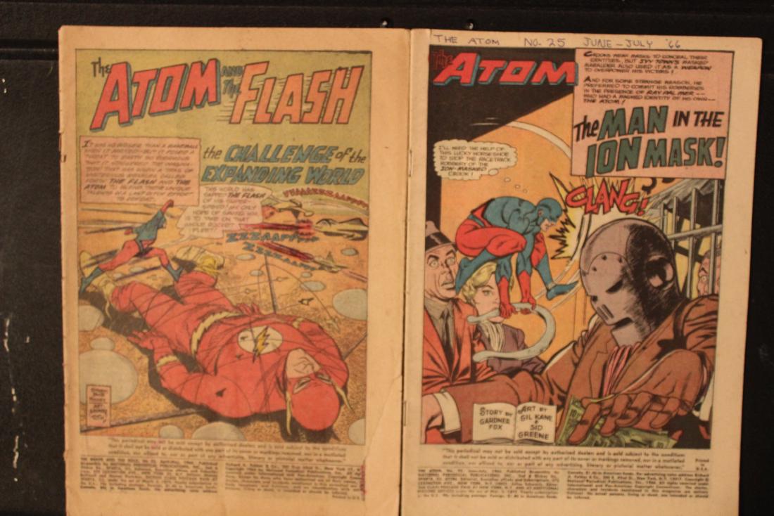 1964 ATOM AND FLASH #53 - 1966 #25 NO COVER (1 of 2)