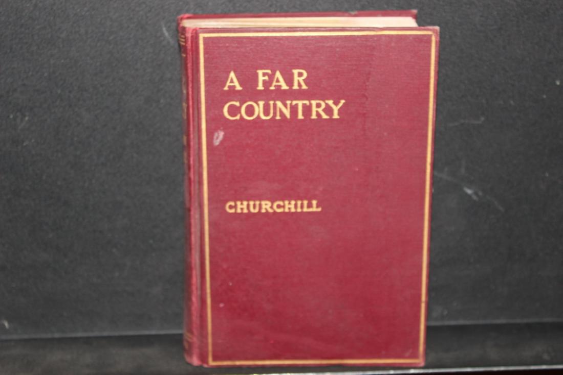 1915 A FAR COUNTRY WRITTEN BY WINSTON CHURCHILL GOOD (1 of 4)