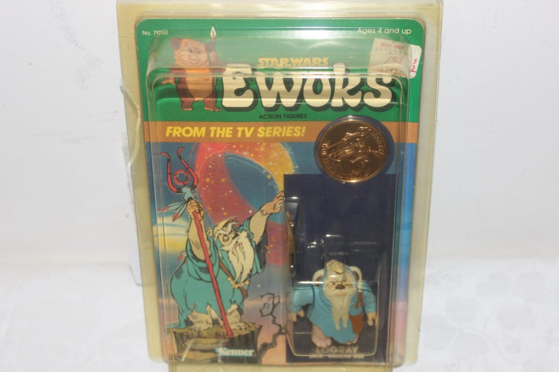 EWOKS FROM T.V. SERIES - 1985 - LOGRAY - NEW IN ORI: EWOKS FROM T.V. SERIES - 1985 - LOGRAY - NEW IN ORIGINAL PACKAGE