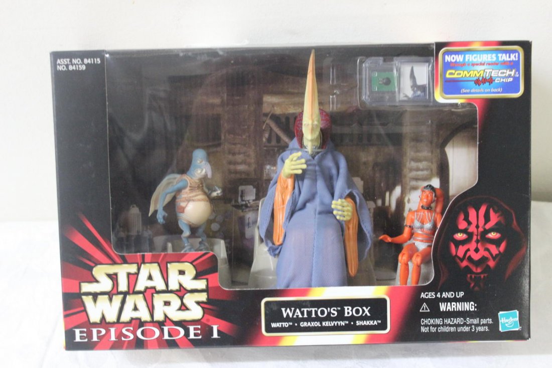 STAR WARS EPISODE 1 WATTO'S BOX - 1999 - NEW IN ORI: STAR WARS EPISODE 1 WATTO'S BOX - 1999 - NEW IN ORIGINAL PACKAGE