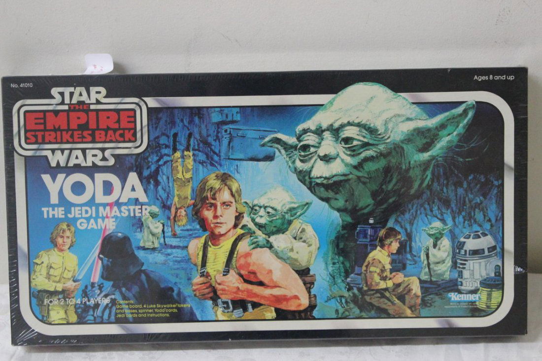 1981 THE EMPIRE STRIKES BACK YODA THE JEDI MASTER: 1981 THE EMPIRE STRIKES BACK YODA THE JEDI MASTER GAME - NEW IN ORIGINAL PACKAGE