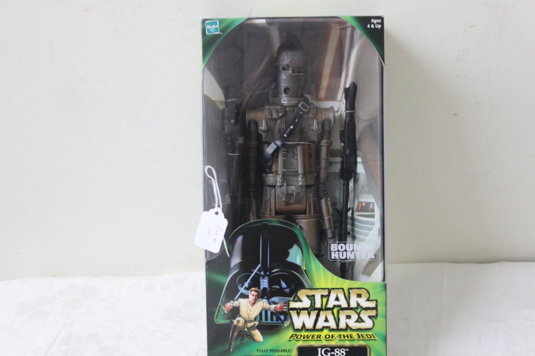 2000 POWER OF THE JEDI BOUNTY HUNTER IG-88 - NEW I: 2000 POWER OF THE JEDI BOUNTY HUNTER IG-88 - NEW IN ORIGINAL PACKAGE