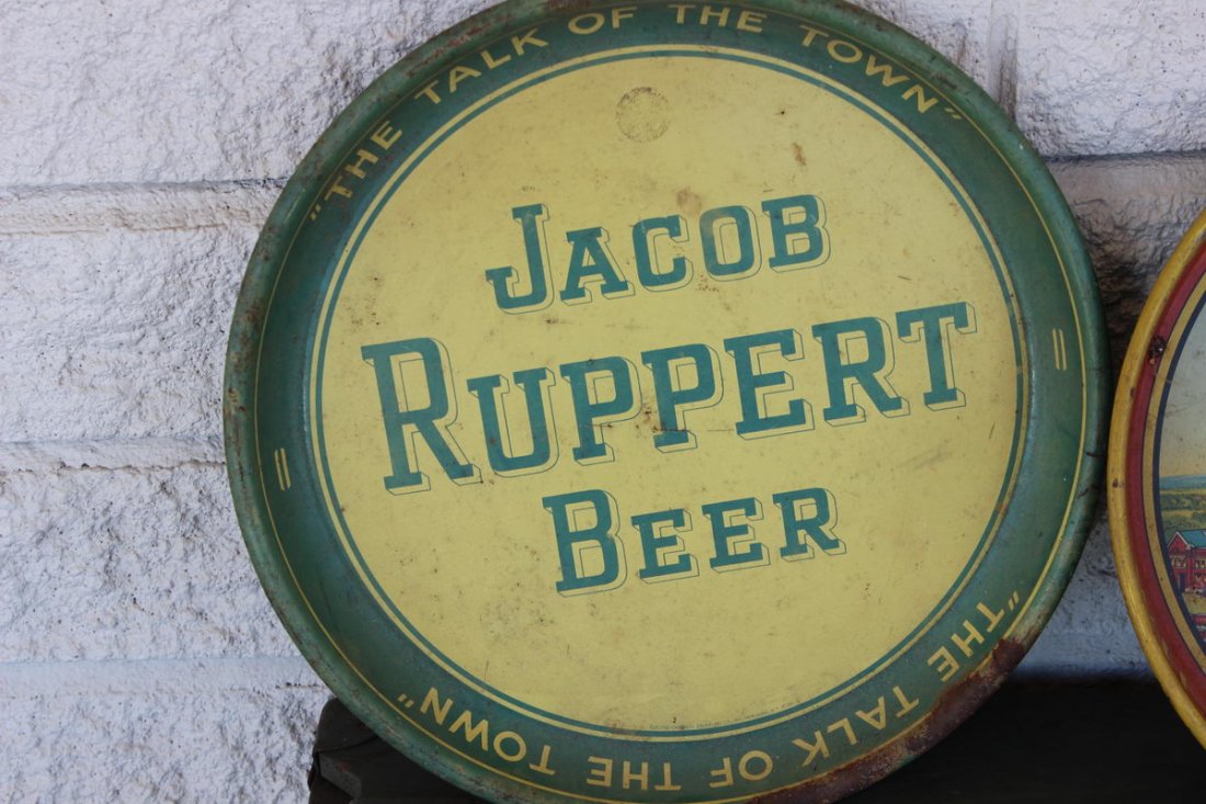 2 HARD-TO-FIND BEER TRAYS ONE MONEY - 2