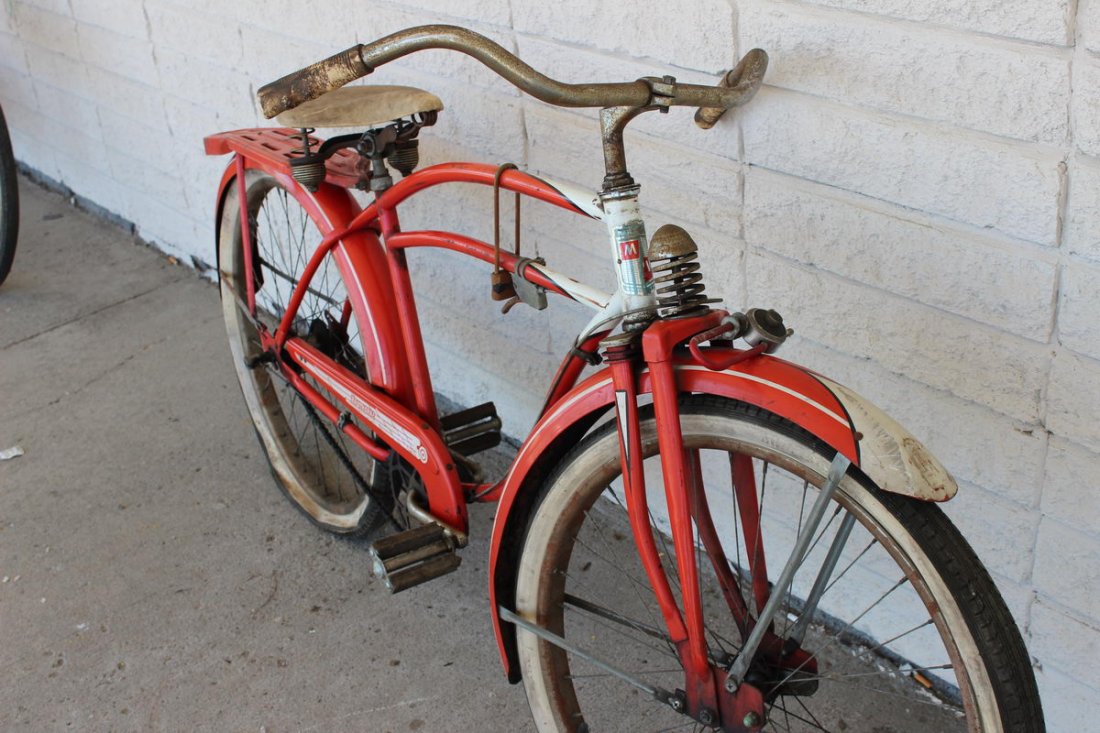 MONTGOMERY WARDS HAWTHORNE 26 INCH W/ 1961 GLOVERSVILLE - 6