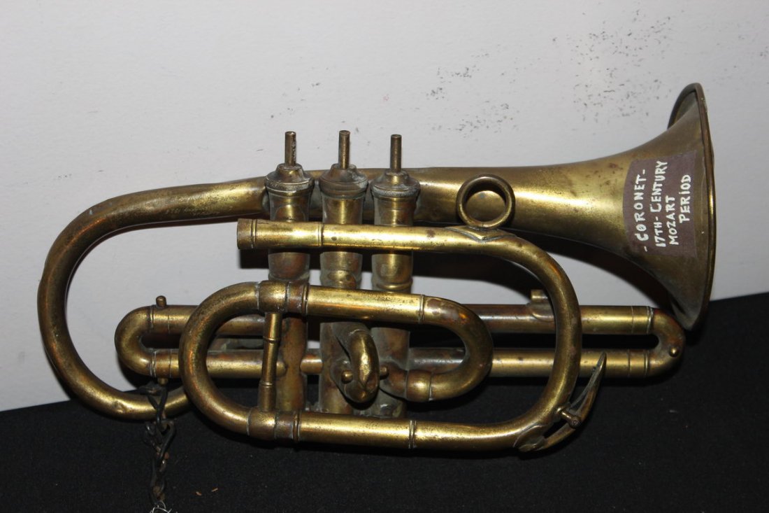 VERY EARLY BRASS CORONET: VERY EARLY BRASS CORONET