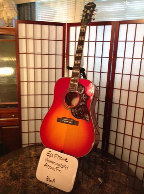 First introduced in 1960, the square shouldered: First introduced in 1960, the square shouldered Hummingbird quickly became a classic thanks to Keith Richards of The Rolling Stones, who used a Hummingbird for rhythm on early Stones hits like "Satisf