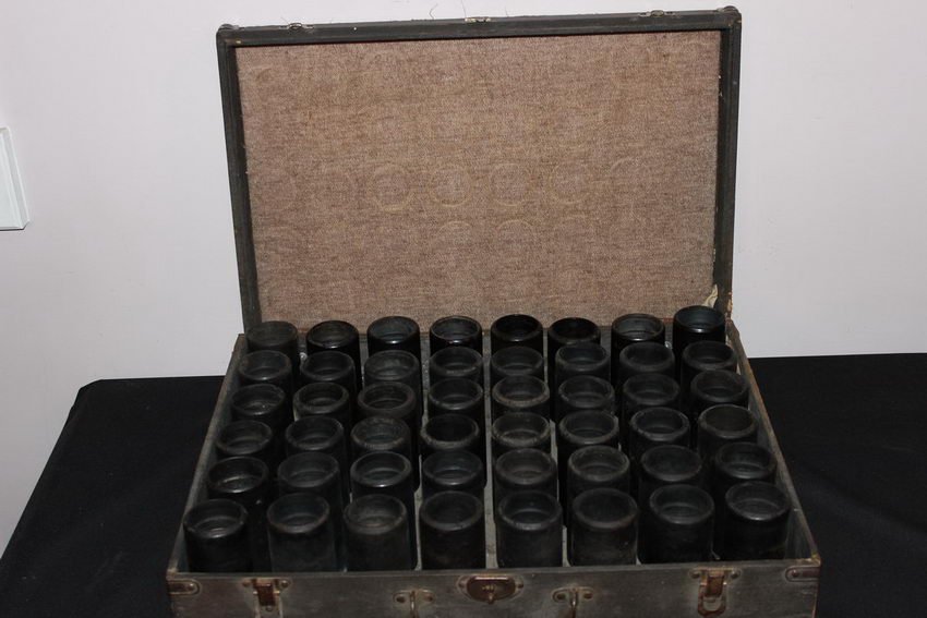 EDISON CYLINDER CASE FULL OF 48 ALL GOOD PLAYABLE: EDISON CYLINDER CASE FULL OF 48 ALL GOOD PLAYABLE CYLINDERS