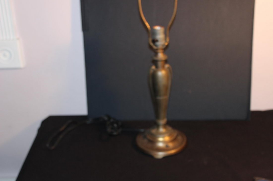NICE 27 " METAL LAMP BY THE MILLER LAMP COMPANY: NICE 27 " METAL LAMP BY THE MILLER LAMP COMPANY EXCELLENT CONDITION