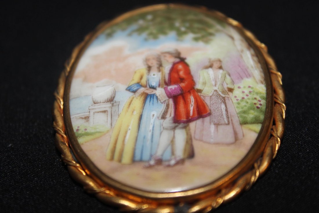 LIMOGES MADE IN FRANCE PIN: LIMOGES MADE IN FRANCE PIN