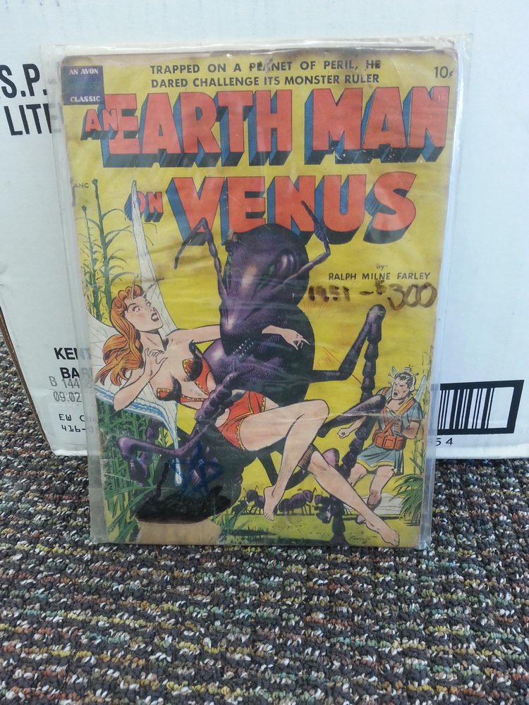 VINTAGE "AND EARTH MAN ON VENUS" FROM 1951 COMIC: VINTAGE "AND EARTH MAN ON VENUS" FROM 1951 COMIC