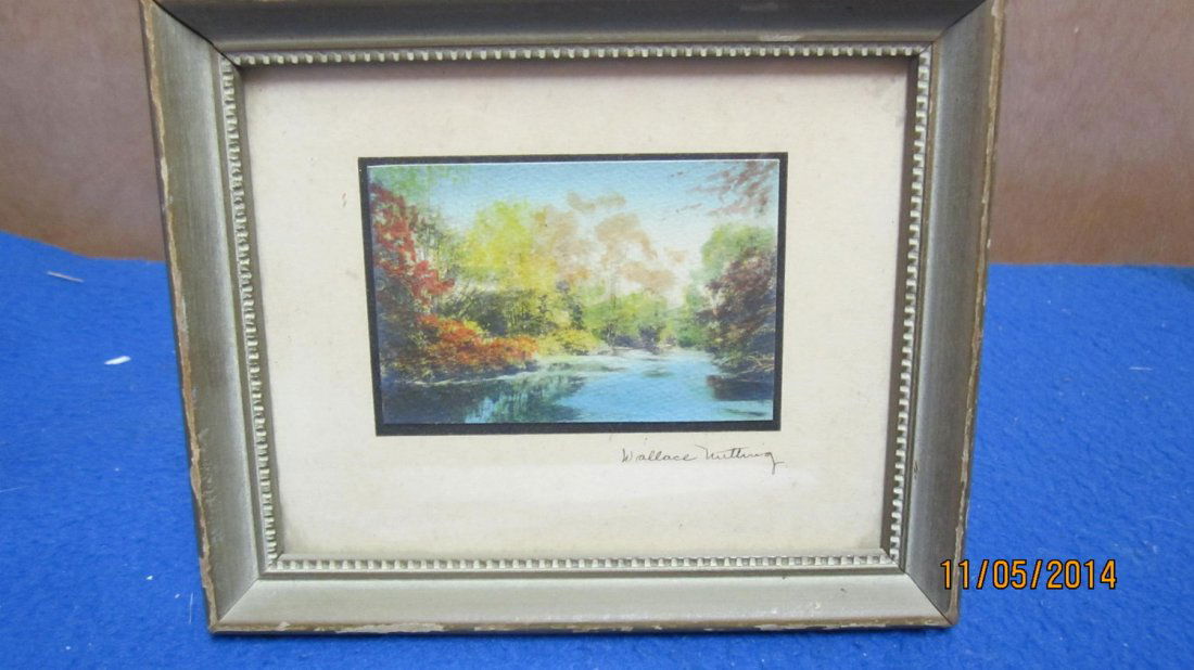 VINTAGE 5 X 5.5 MINI WALLACE NUTTING EXCELLENT: VINTAGE 5 X 5.5 MINI WALLACE NUTTING EXCELLENT CONDITION