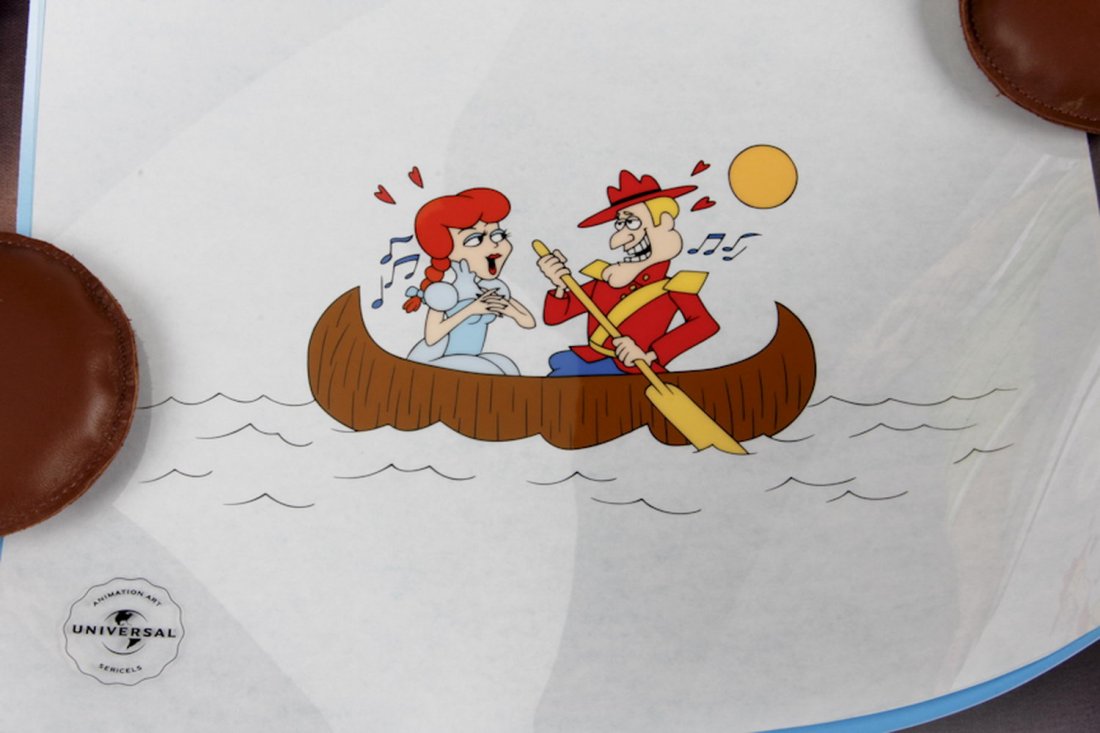 universal studios limited edition Sericel entitled: universal studios limited edition Sericel entitled "dudley and nell" out of 5000 with coa