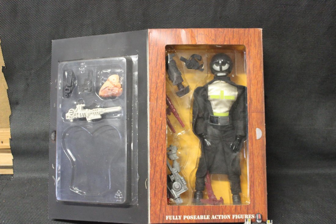 BOXED ACTION FIGURE WITH WEAPONS FULLY POSEABLE: BOXED ACTION FIGURE WITH WEAPONS FULLY POSEABLE