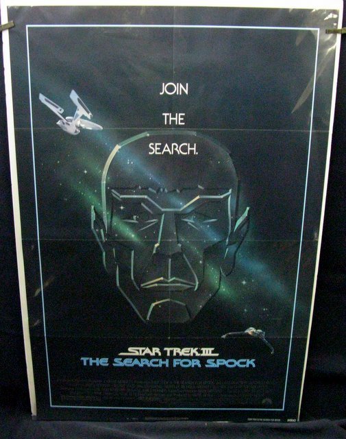STAR TREK III-THE SEARCH FOR SPOCK -1984 One Sheet (1 of 1)