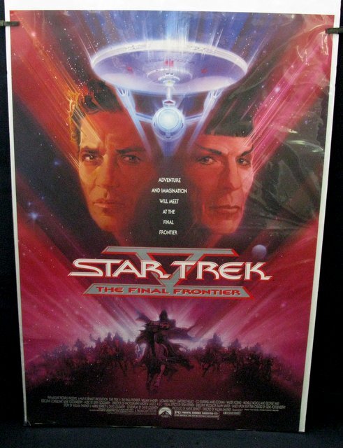 STAR TREK V-THE FINAL FRONTIER - 1989 One Sheet Movie (1 of 1)