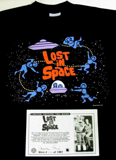 CLASSIC LOST IN SPACE LIMITED EDITION T-SHIRT & SIGNED (1 of 3)