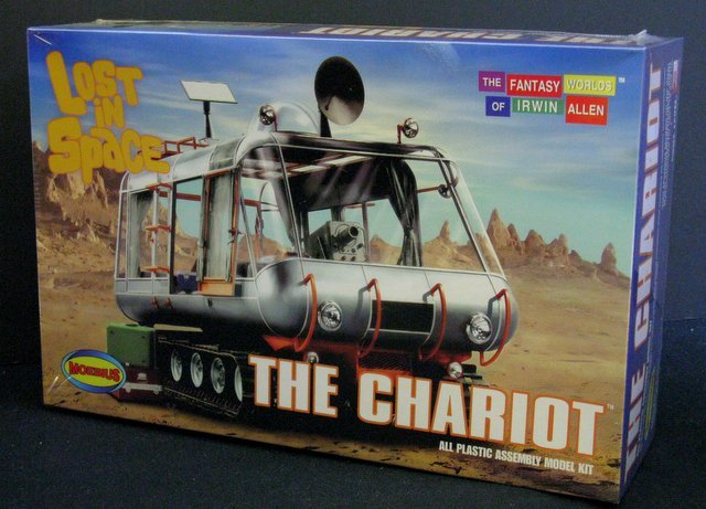 CLASSIC LOST IN SPACE CHARIOT PLASTIC MODEL KIT - (1 of 2)